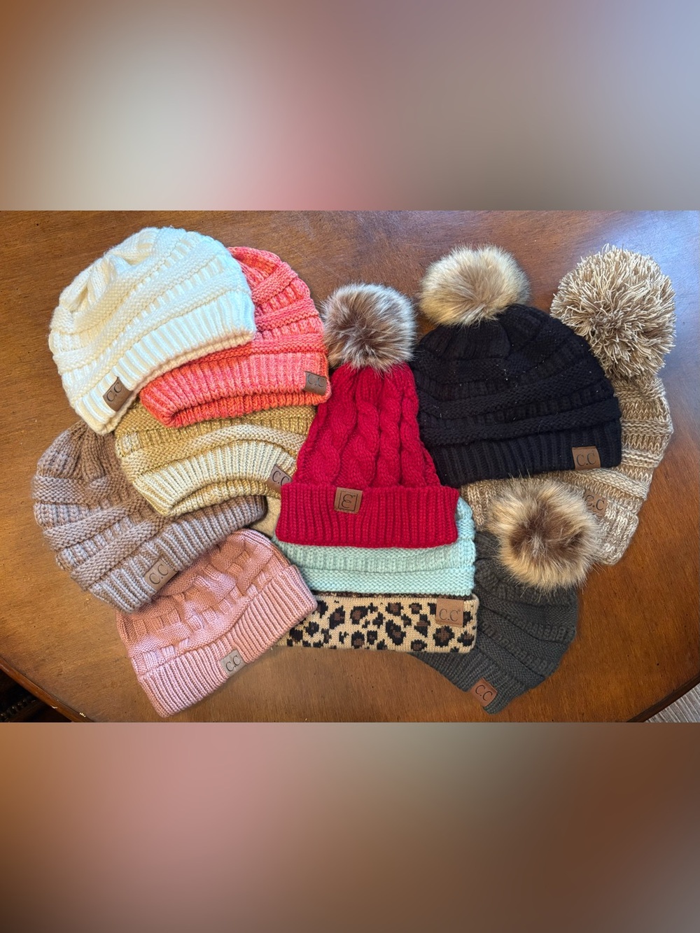 CC  Cable Knit  Beanie bundle